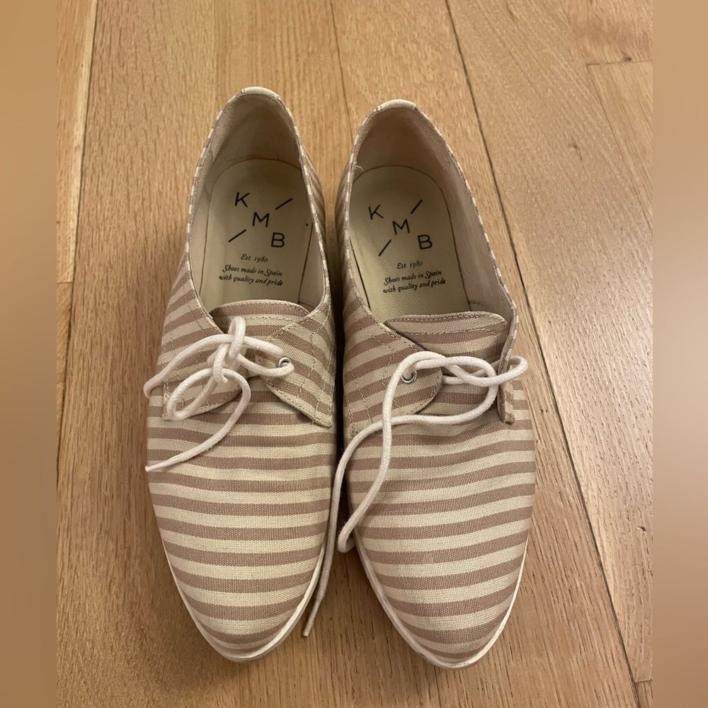 KMB stripped shoes